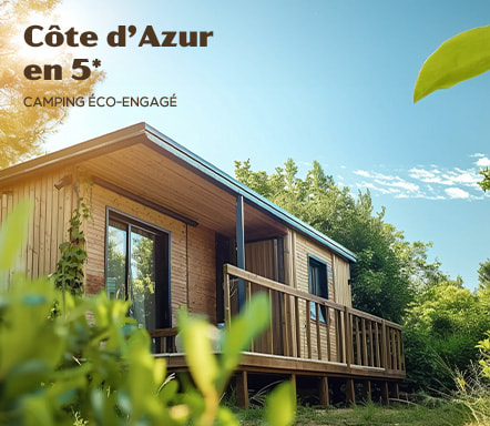 Côte d'Azur en 5* | Camping Eco-engagé
