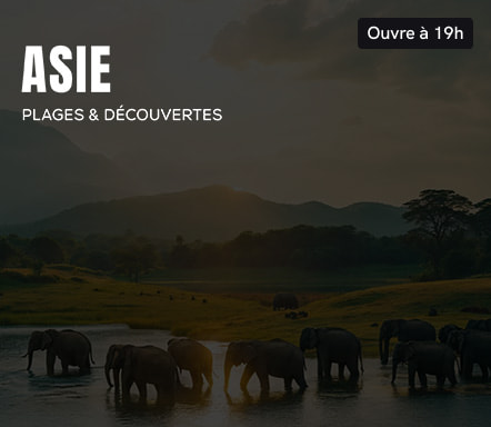 Asie plages et découverte