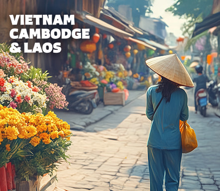 Vietnam, Laos & Cambodge