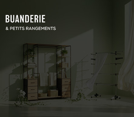 Buanderie et petits rangements