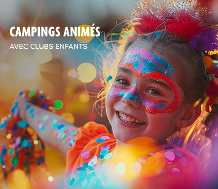 Campings animés - Avec club enfant