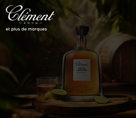 Rhum Clément, J.M, Damoiseau