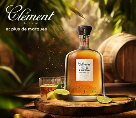 Rhum Clément, J.M, Damoiseau