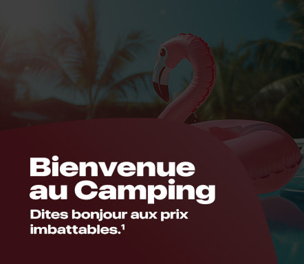Bienvenue au camping, l'offre du moment