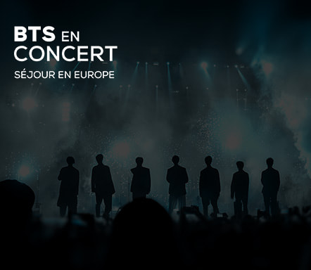 BTS en concert – Séjour en Europe