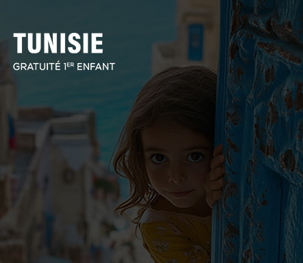 Tunisie Gratuit pour le 1er enfant