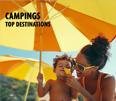 Campings - Top destinations