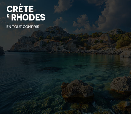 Crète & Rhodes en tout compris