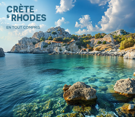 Crète & Rhodes en tout compris