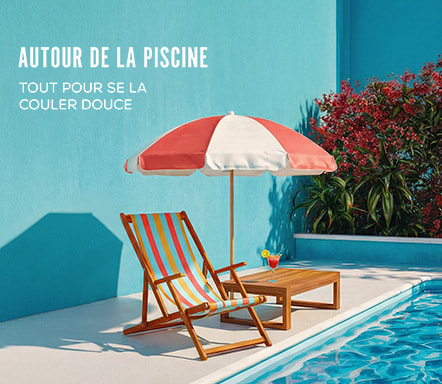 Autour de la piscine