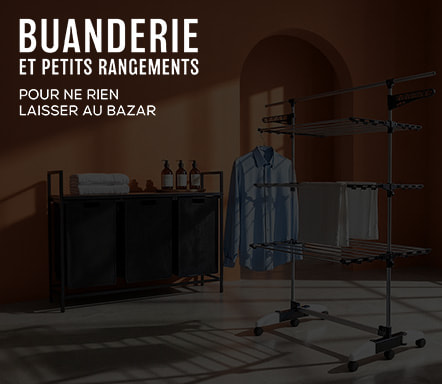 Buanderie et rangements