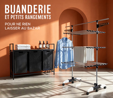 Buanderie et rangements