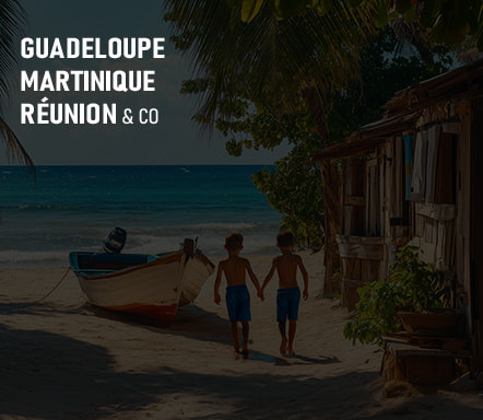 Guadeloupe, Martinique, Réunion & Co