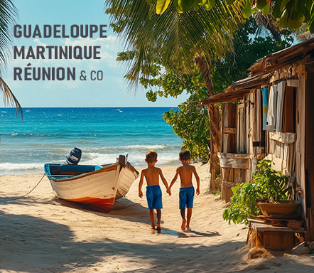 Guadeloupe, Martinique, Réunion & Co