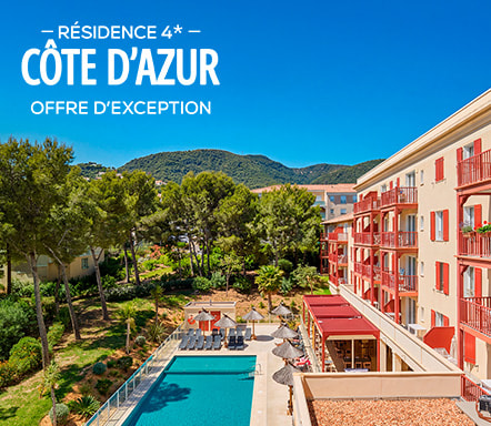 Résidence 4* en Côte d'Azur - Offre d'exception