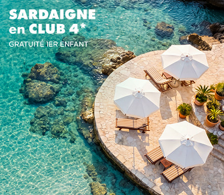 Sardaigne 4* - Gratuité 1er enfant
