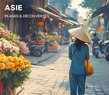 Asie : plages et découvertes