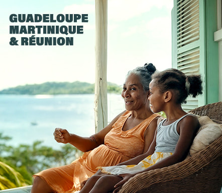 Martinique, Guadeloupe & Réunion
