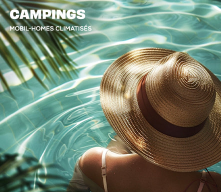 Campings - Mobil-homes climatisés