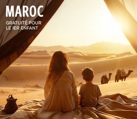 Maroc - Gratuit pour le 1er enfant