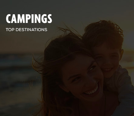 Top destinations camping
