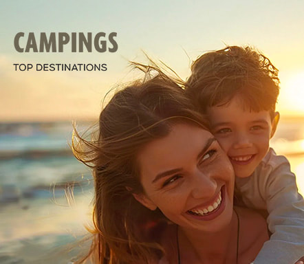 Top destinations camping