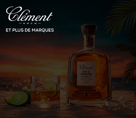 Rhum Clément, J.M, Damoiseau