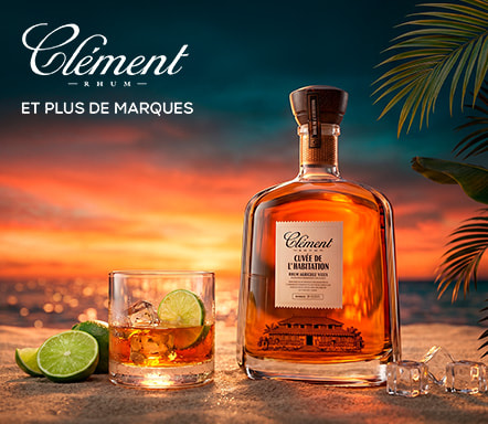 Rhum Clément, J.M, Damoiseau