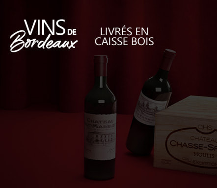 Les vins en caisses bois