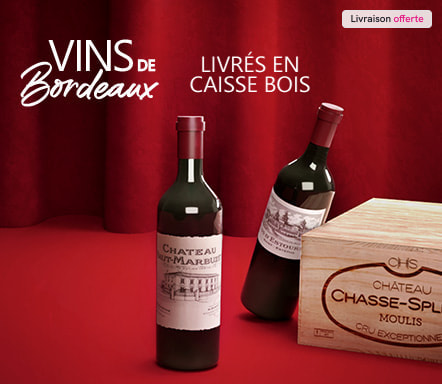Les vins en caisses bois