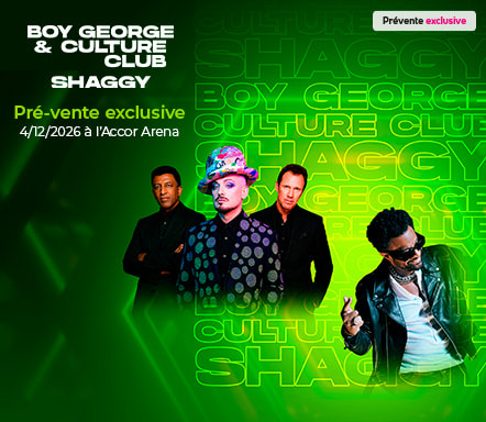 Prévente exclusive : Culture Club & Shaggy
