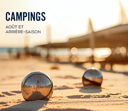 Campings Août et Arrière-saison