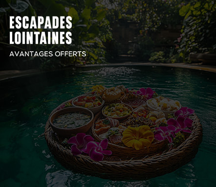 Escapades lointaines avec avantages offerts