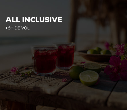 All Inclusive | +6h de vol