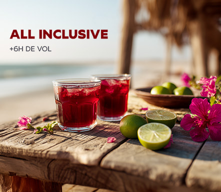 All Inclusive | +6h de vol