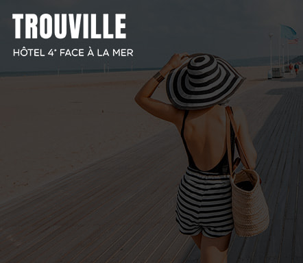 Trouville-sur-Mer - Hôtel 4* face à la mer