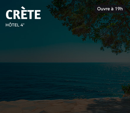 Crète - en hôtel 4*