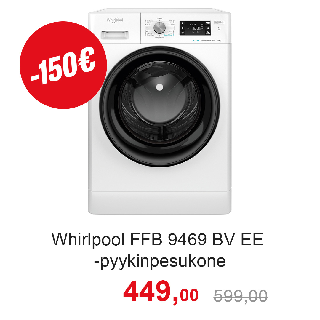 Whirlpool FFB 9469 BV EE -pyykinpesukone