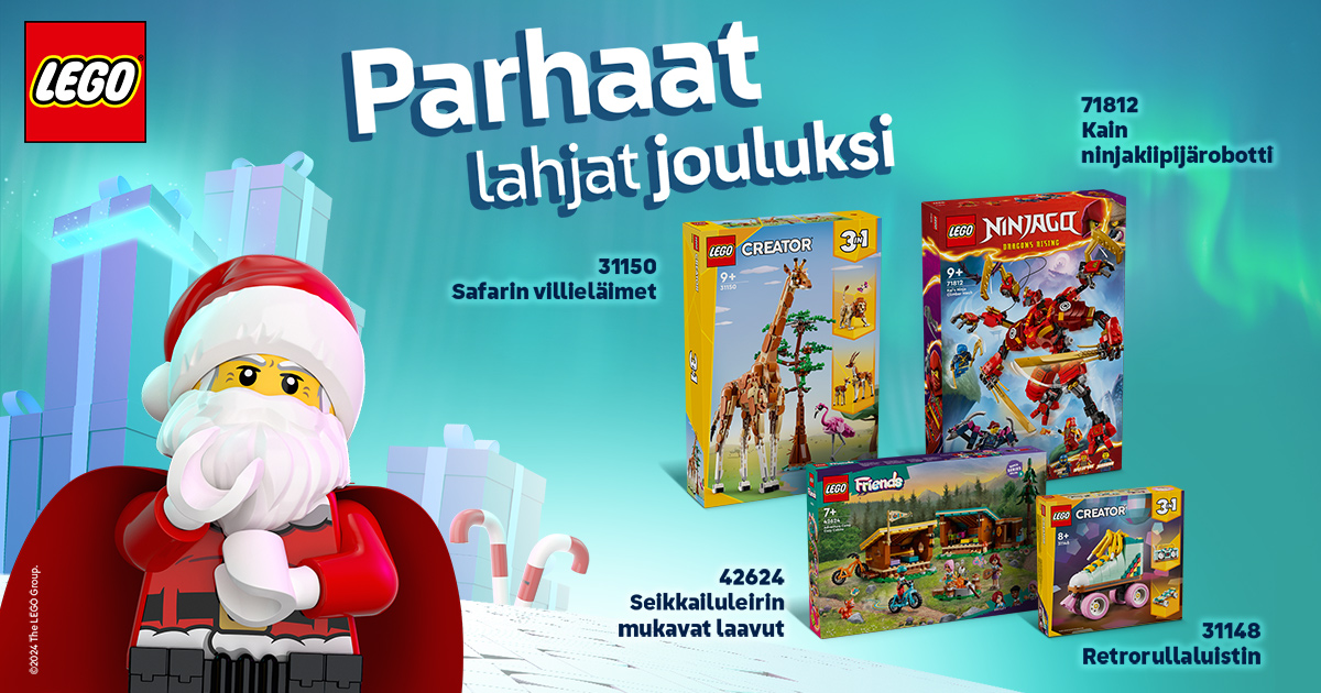 LEGO – Parhaat lahjat jouluksi