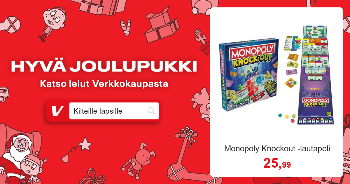 Hasbro – Monopoly Knockout -lautapeli