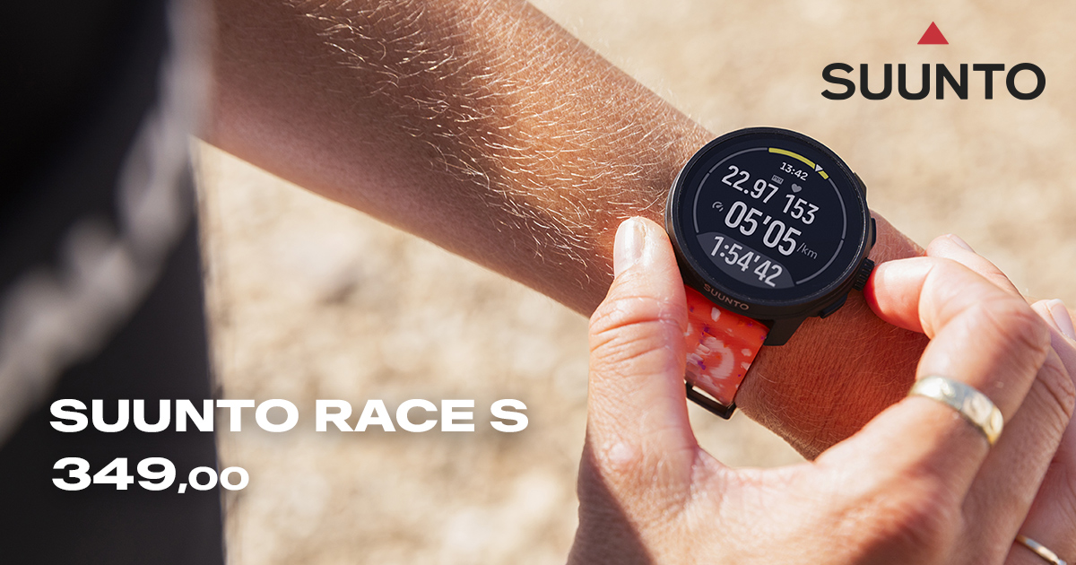 Suunto Race S -älykello alk. 349,00 €