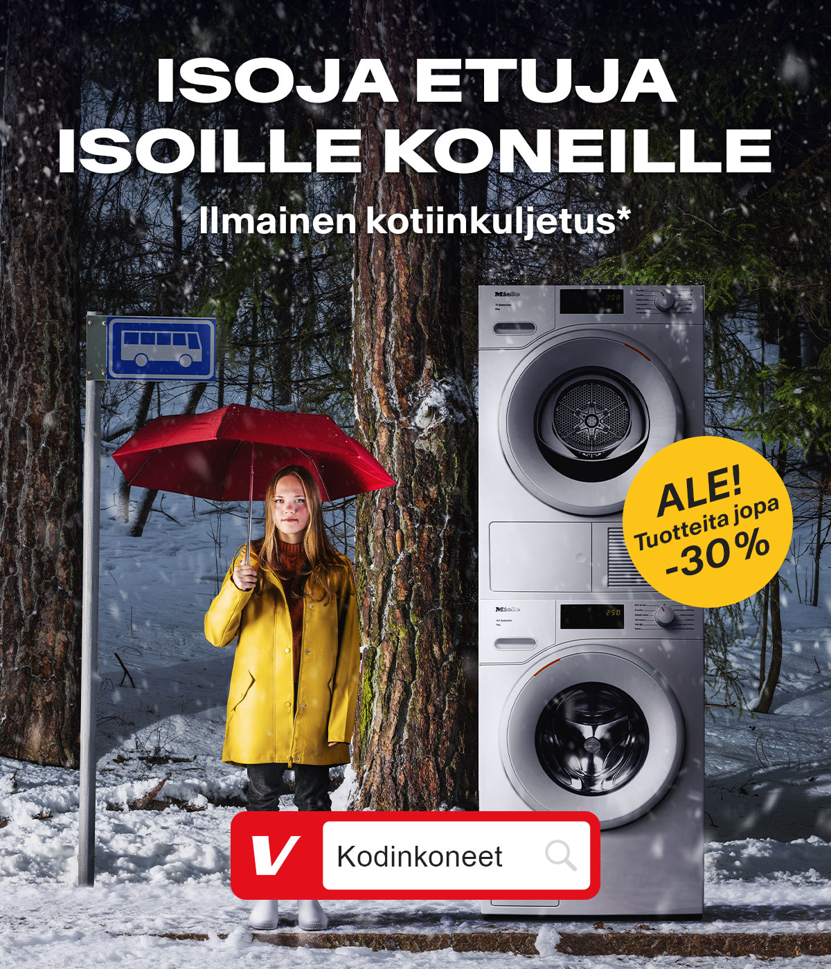 Isoja etuja isoille koneille