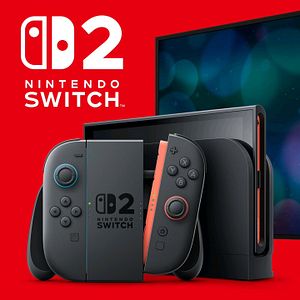 Nintendo Switch 2 pelikonsoli, musta