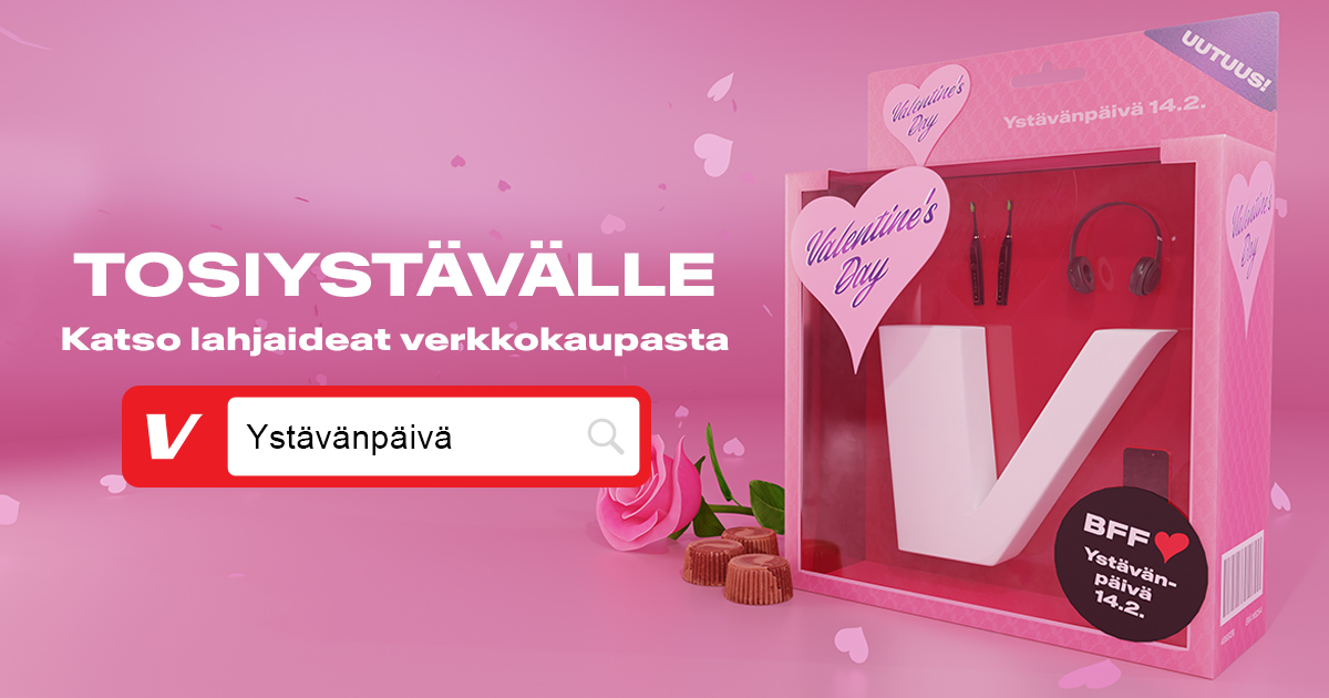 Tosiystävälle – katso lahjaideat Verkkokaupasta