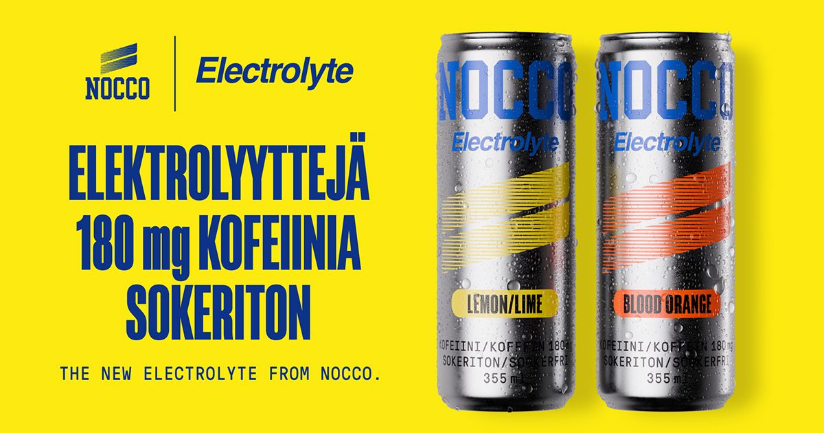 Uutuus – Nocco Electrolytes