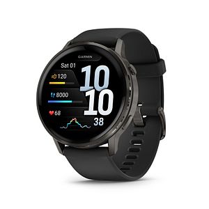 Garmin Venu 4 älykello, 45 mm, musta