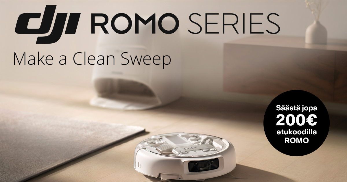 DJI ROMO Series – Make a Clean Sweep