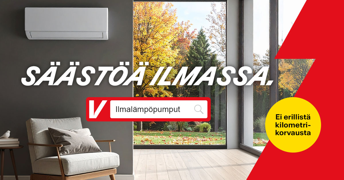 Säästöä ilmassa – ilmalämpöpumput