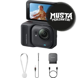 Insta360 GO Ultra Standard Bundle action-kamera, musta
