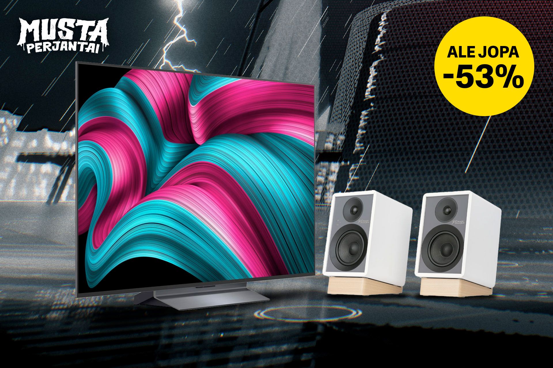 Musta Perjantai: TV ja ääni